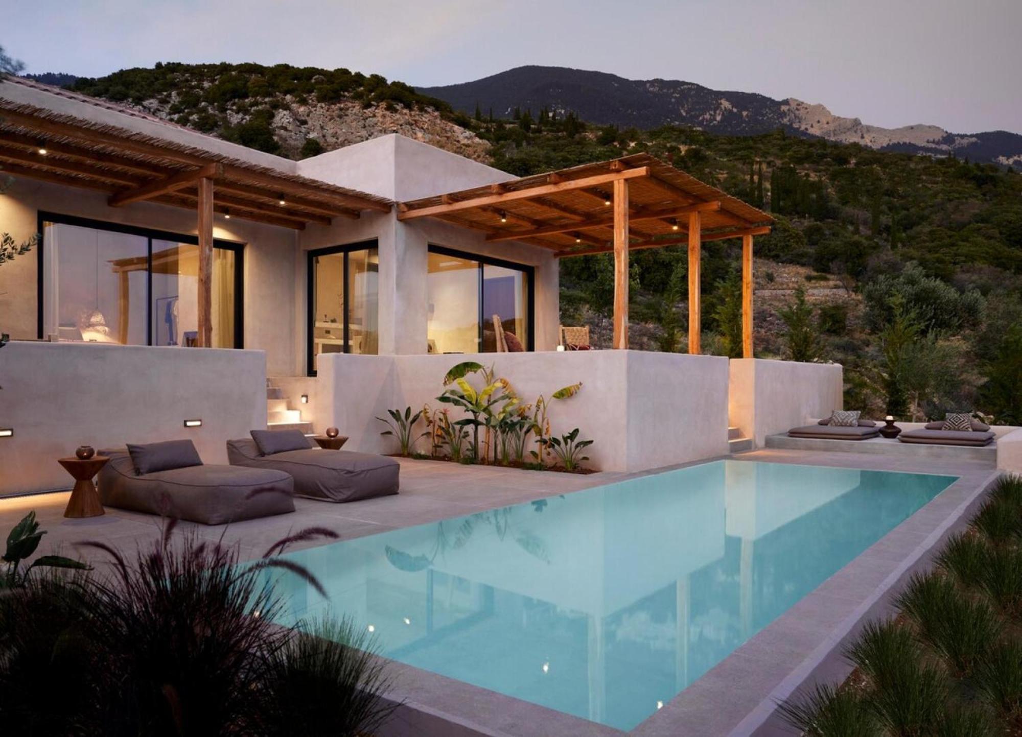 Villa Gaia - Secret Roc Villas Livathos  Kültér fotó